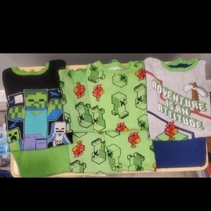 ***SOLD***Mindcraft Pajama Set Bundle